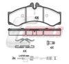 MERCE 0004217391 Brake Pad Set, disc brake